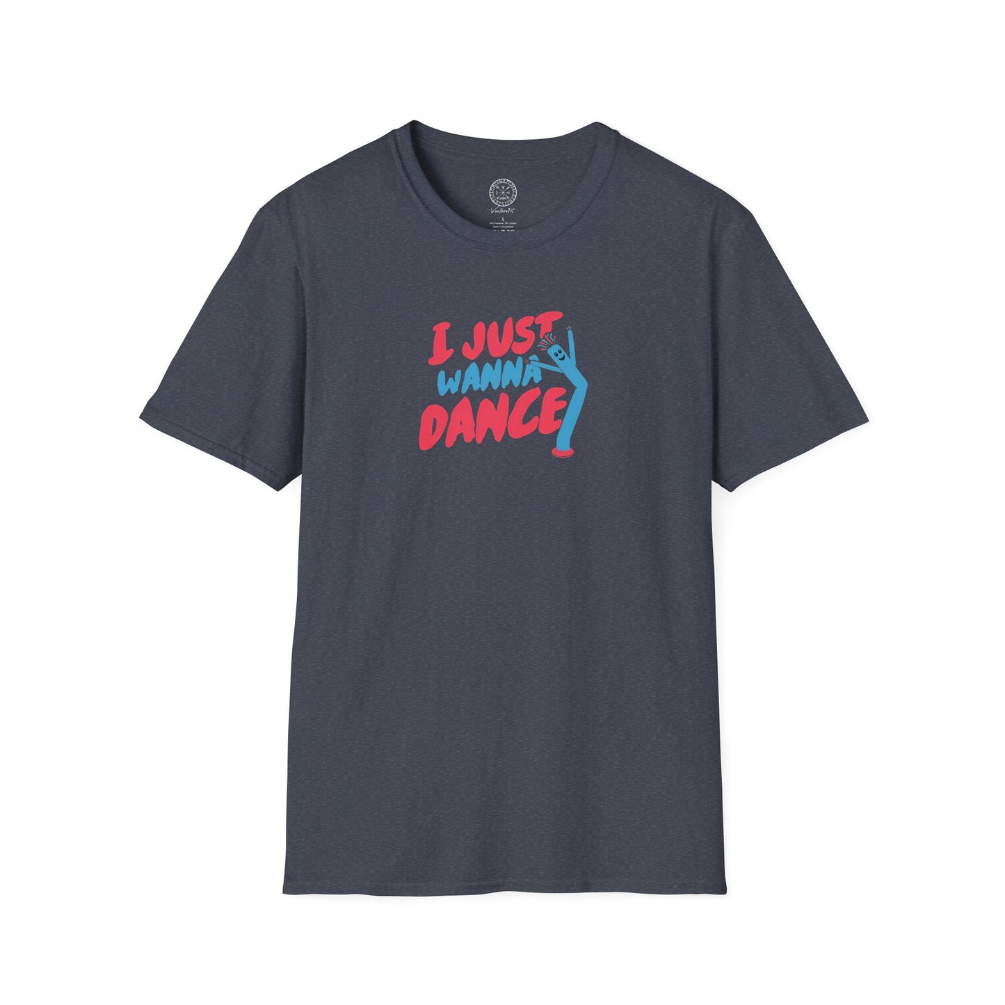 Inflatable Arm Guy T-Shirt  I Just Want to Dance