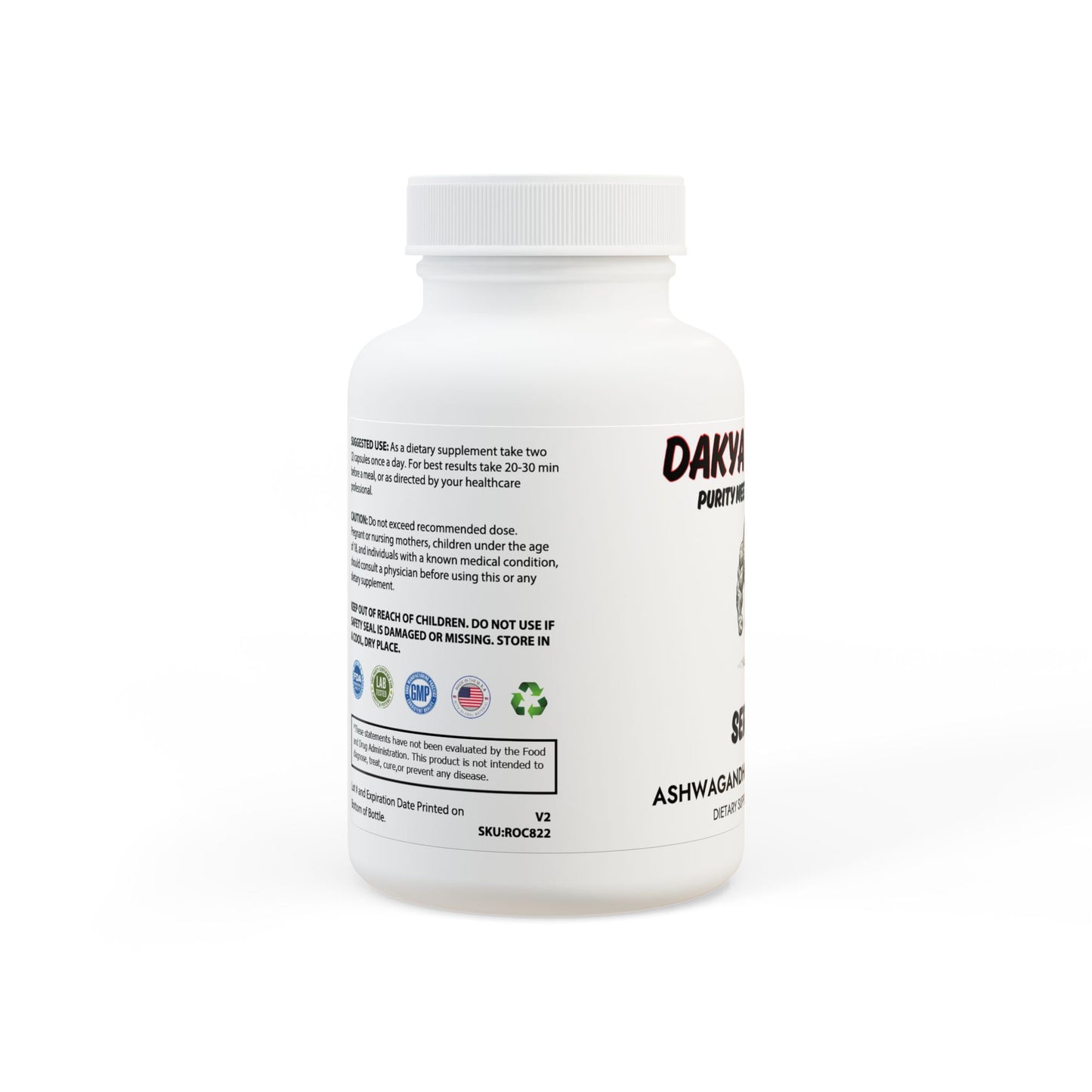 Serenity Ashwagandha and Black Pepper Supplement