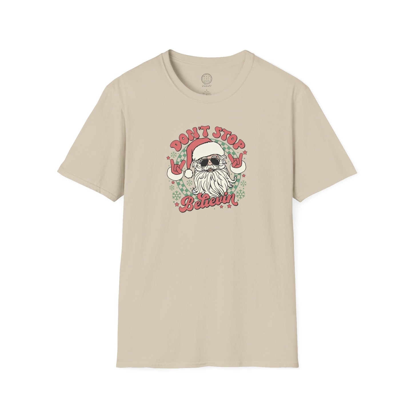 Don't Stop Believin' Santa T-Shirt