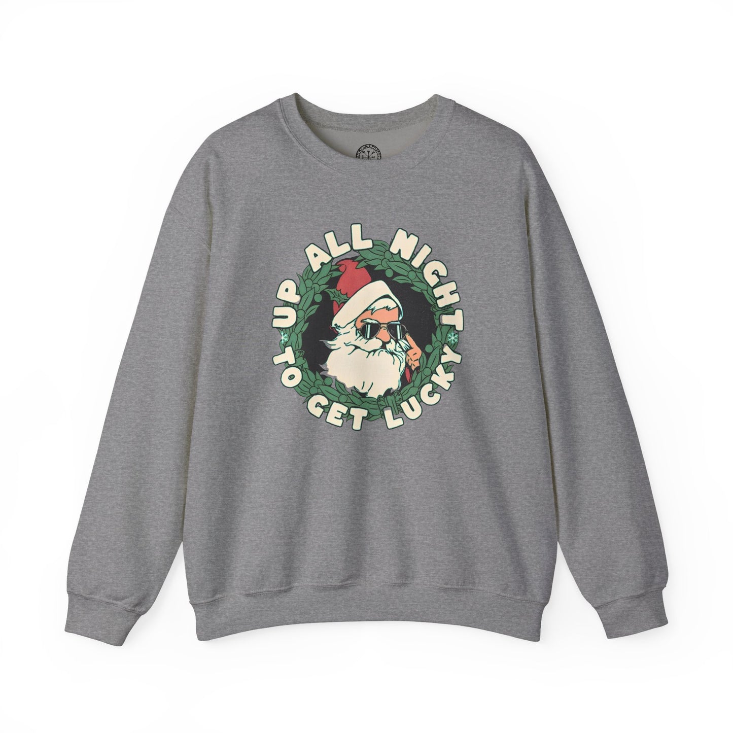 Santa’s Up All Night to Get Lucky Holiday Sweater