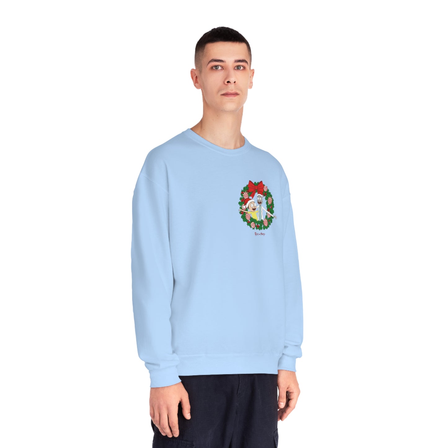 Merry Rickmas Wreath Sweater