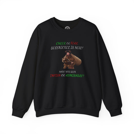 Cheer or Fear, Belsnickle is Here! Christmas Sweater