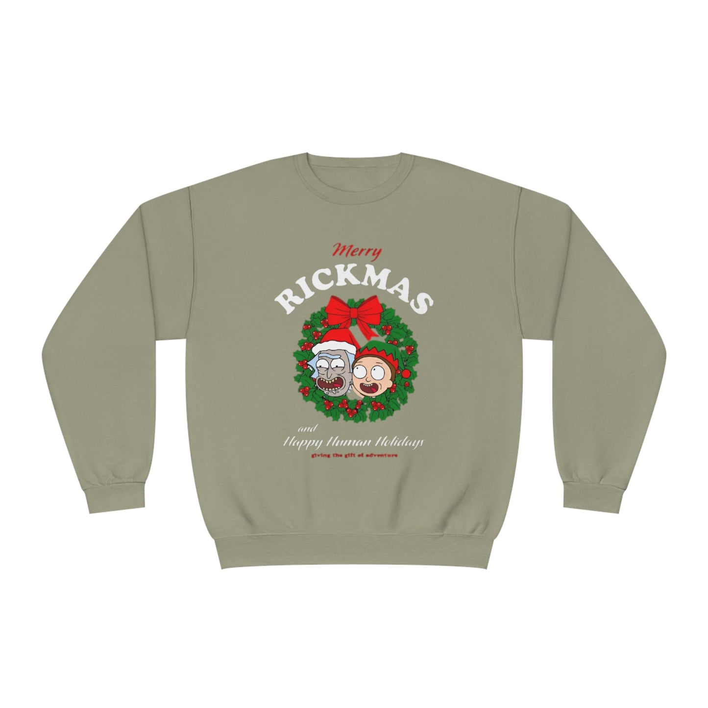 Merry Rickmas and Happy Human Holidays Sweater