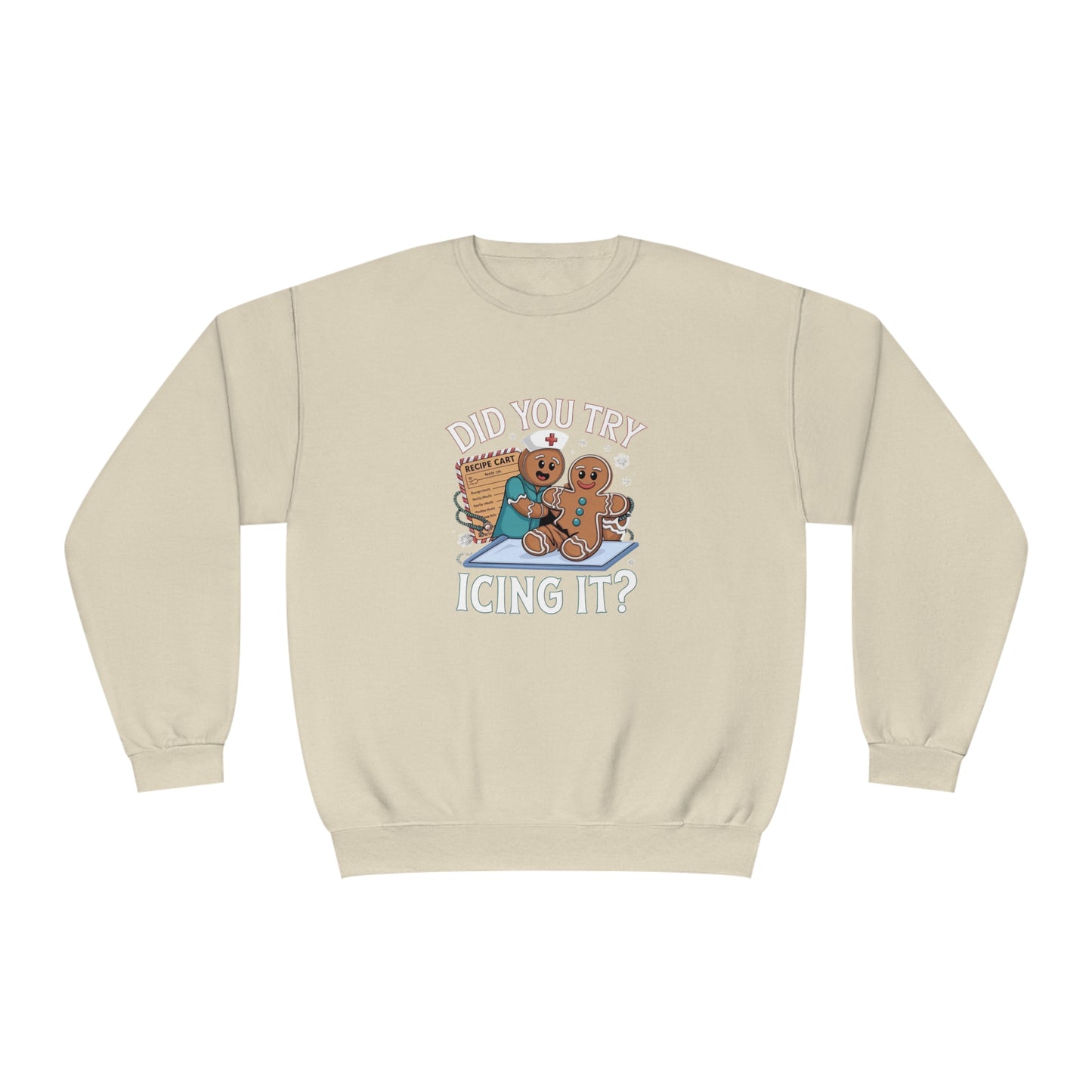 Gingerbread Cookie T-Shirt - Did You Try Icing It? Unisex Sweater