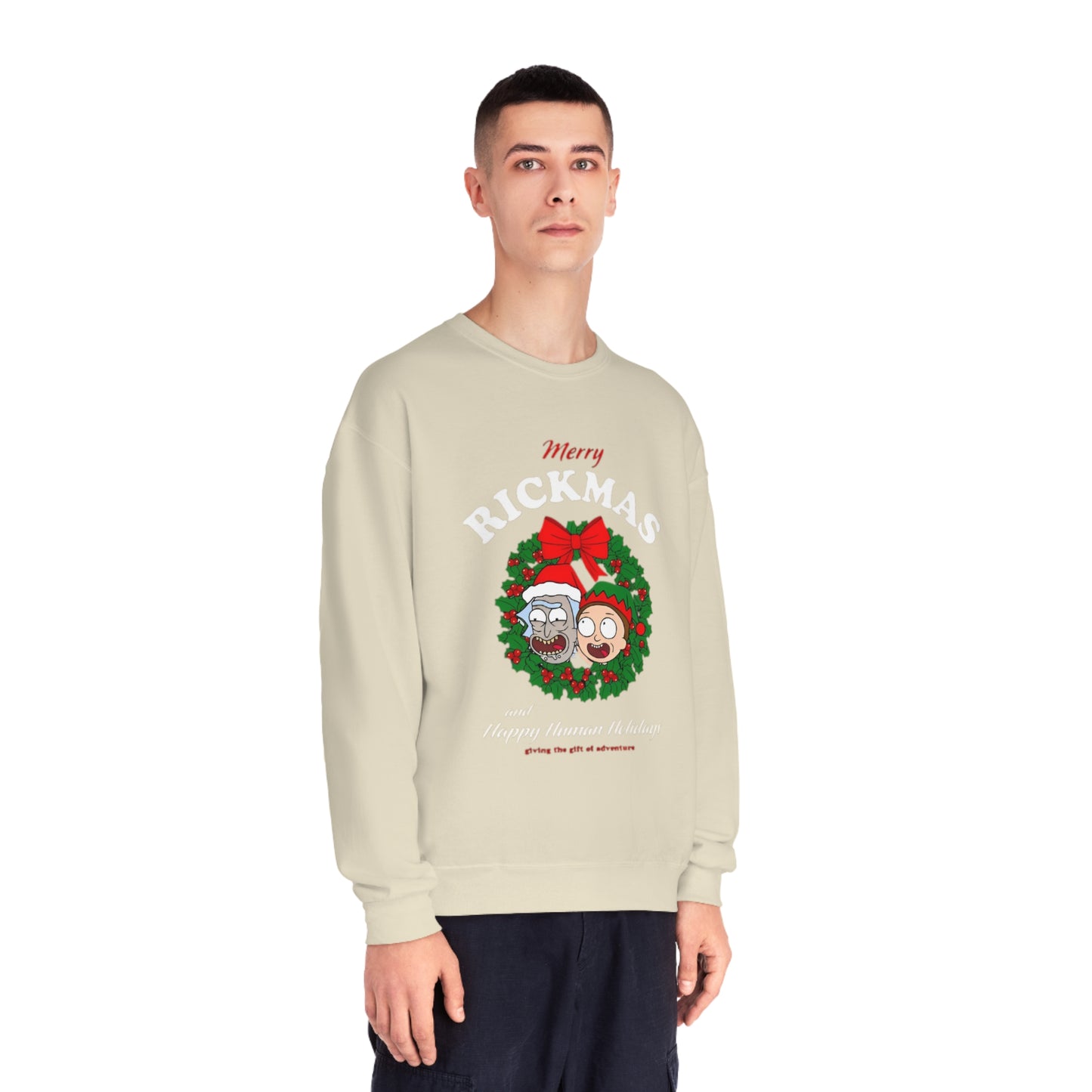 Merry Rickmas and Happy Human Holidays Sweater