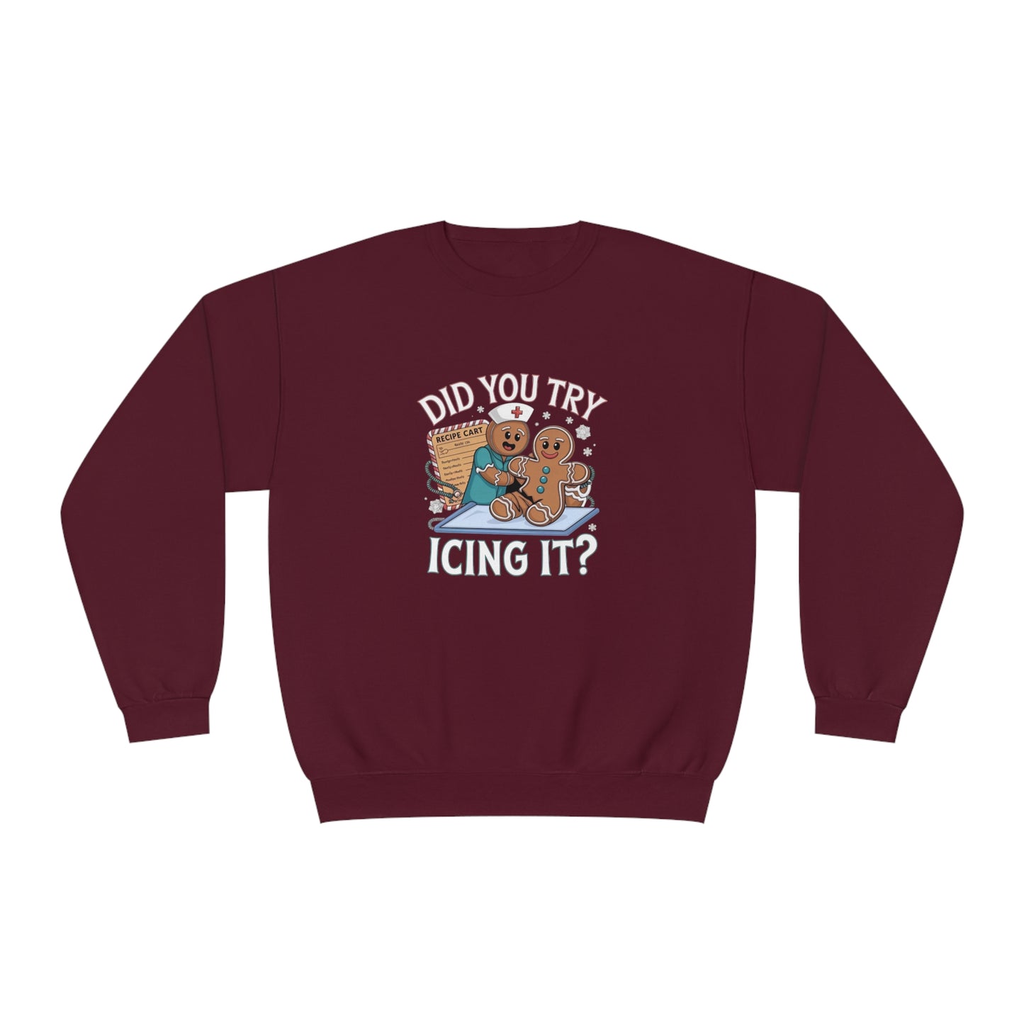 Gingerbread Cookie T-Shirt - Did You Try Icing It? Unisex Sweater