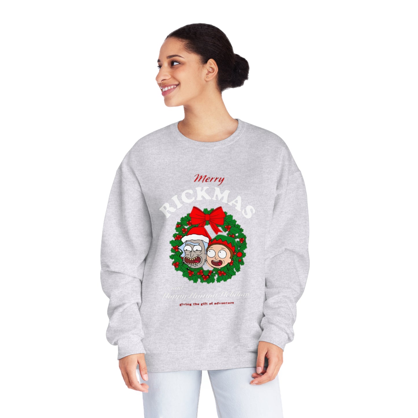Merry Rickmas and Happy Human Holidays Sweater