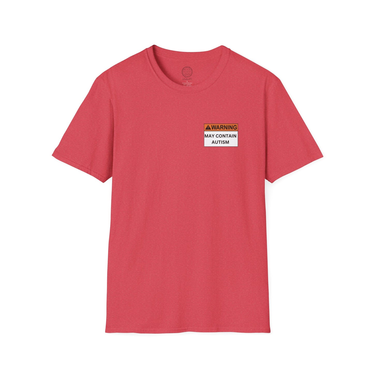 Warning May Contain Autism Softstyle T-Shirt