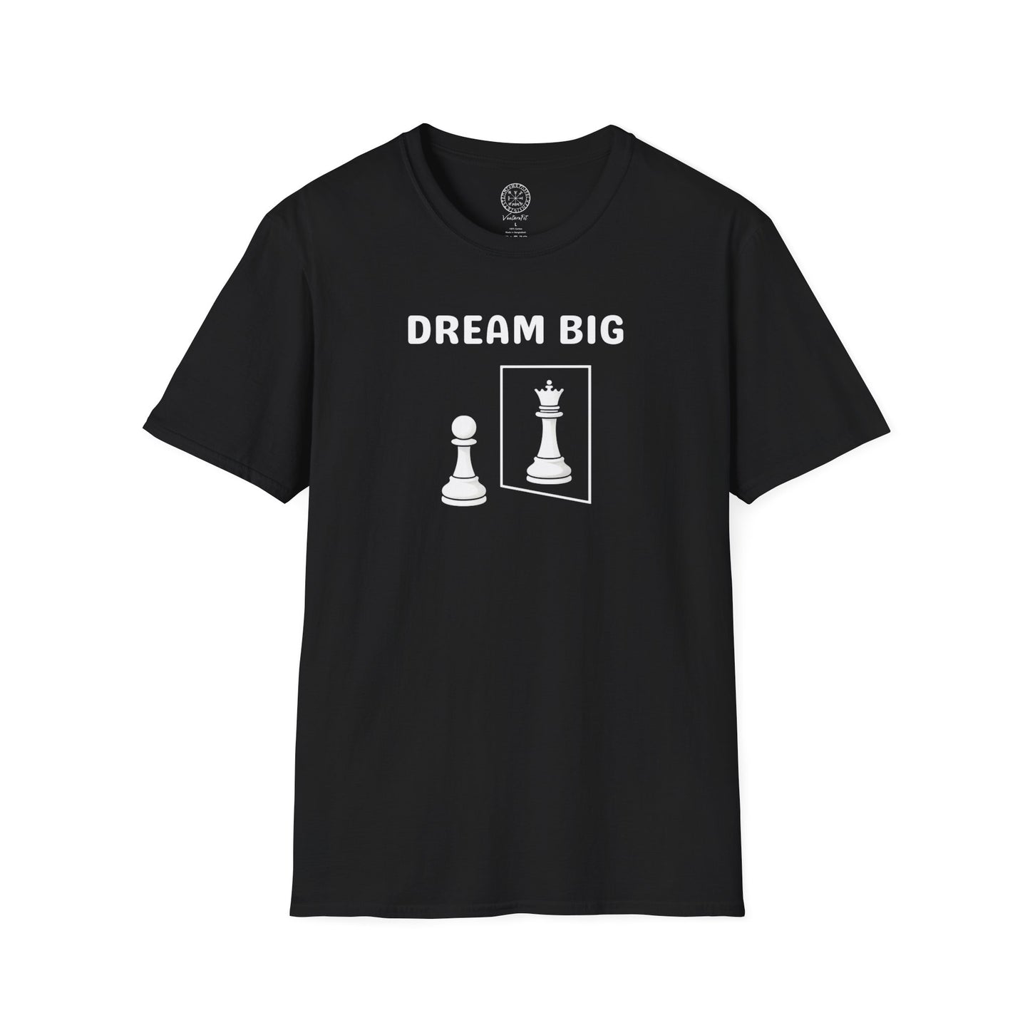 Dream Big Chess T-Shirt — Pawn to Queen Inspirational