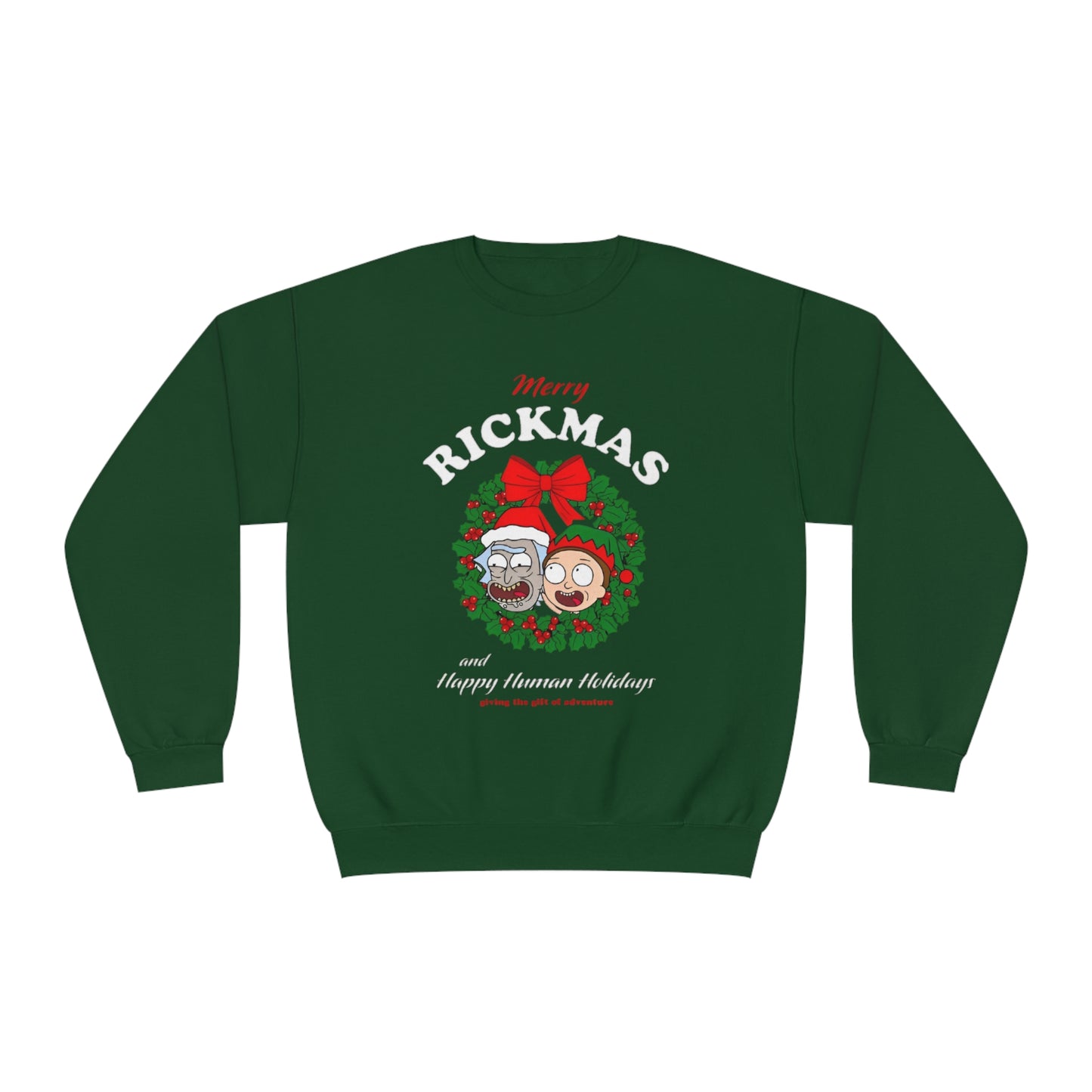 Merry Rickmas and Happy Human Holidays Sweater