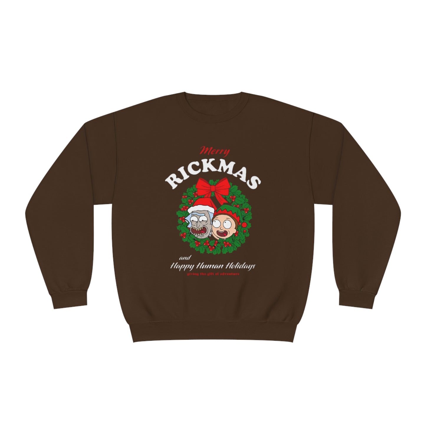 Merry Rickmas and Happy Human Holidays Sweater