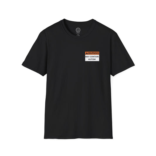 Warning May Contain Autism Softstyle T-Shirt