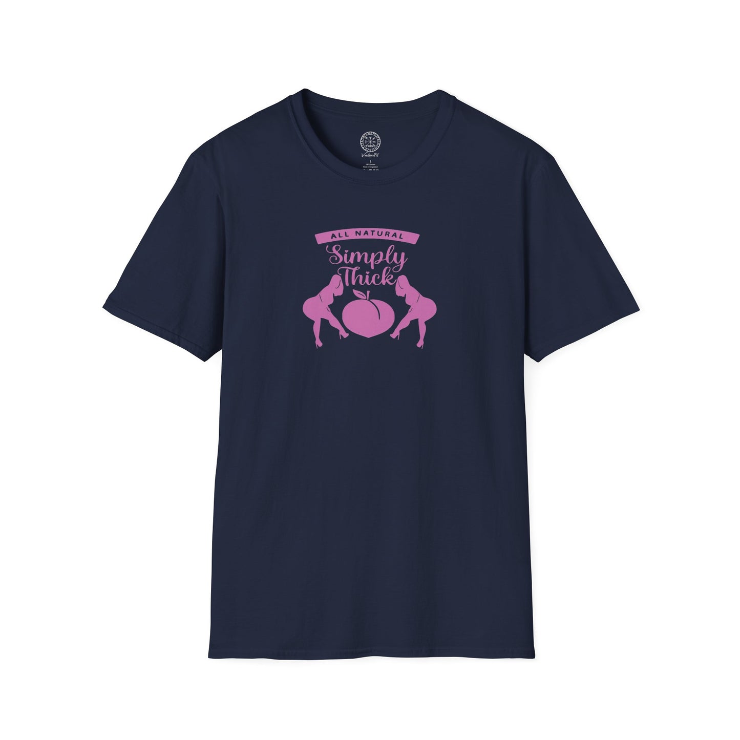 Simply Thick All Natural Logo T-Shirt — Body Positive Tee for Thick Women