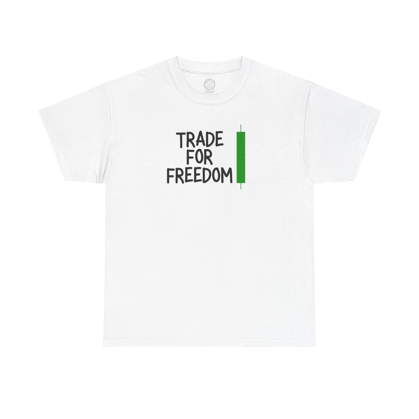 Trade for Freedom Tee — Stock Market Trading Candlestick Shirt