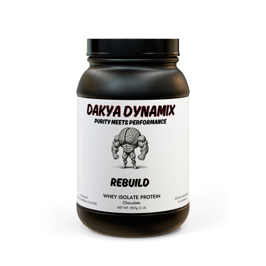 Rebuild Whey Isolate Protein Supplement