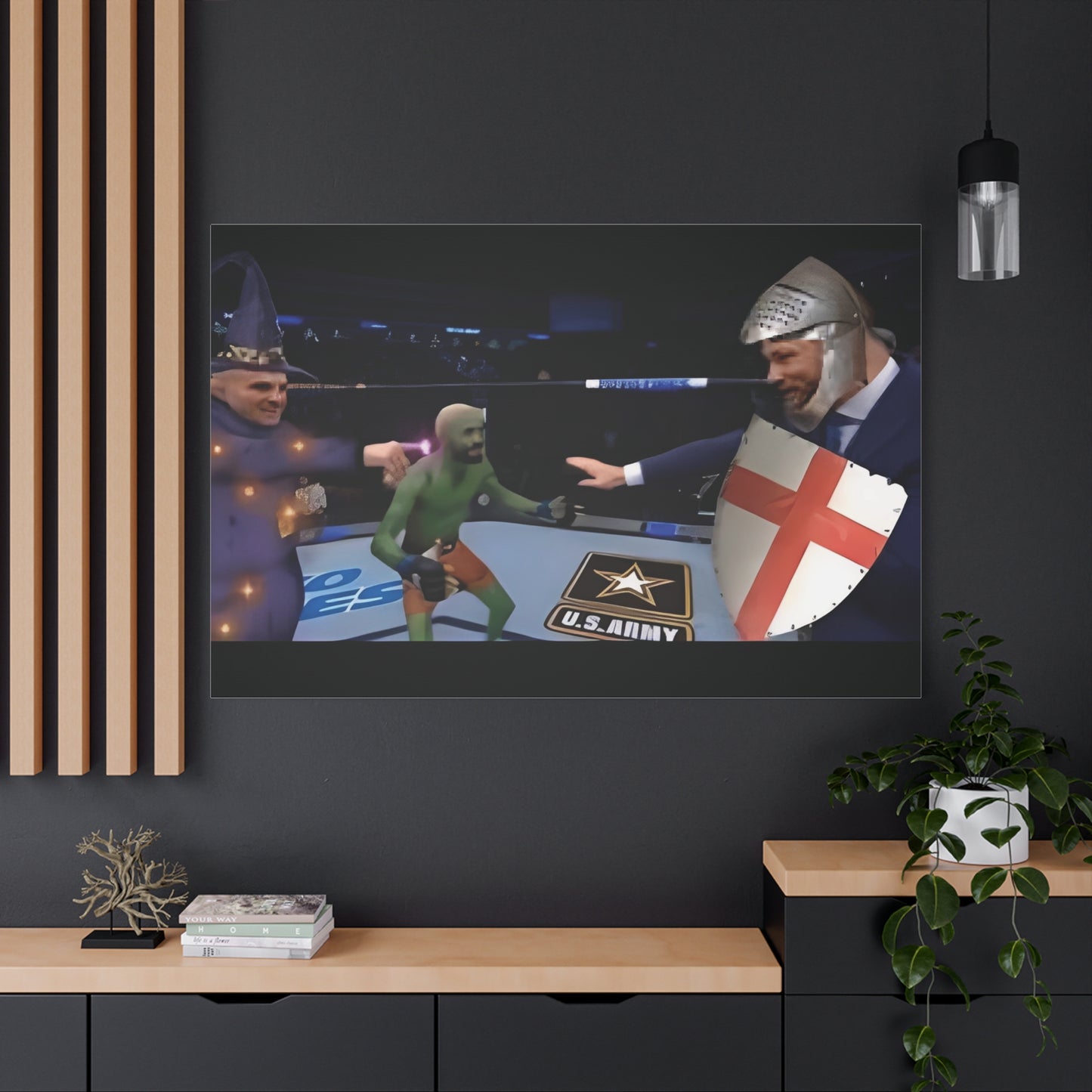 Figgy Fight Week Matte Canvas