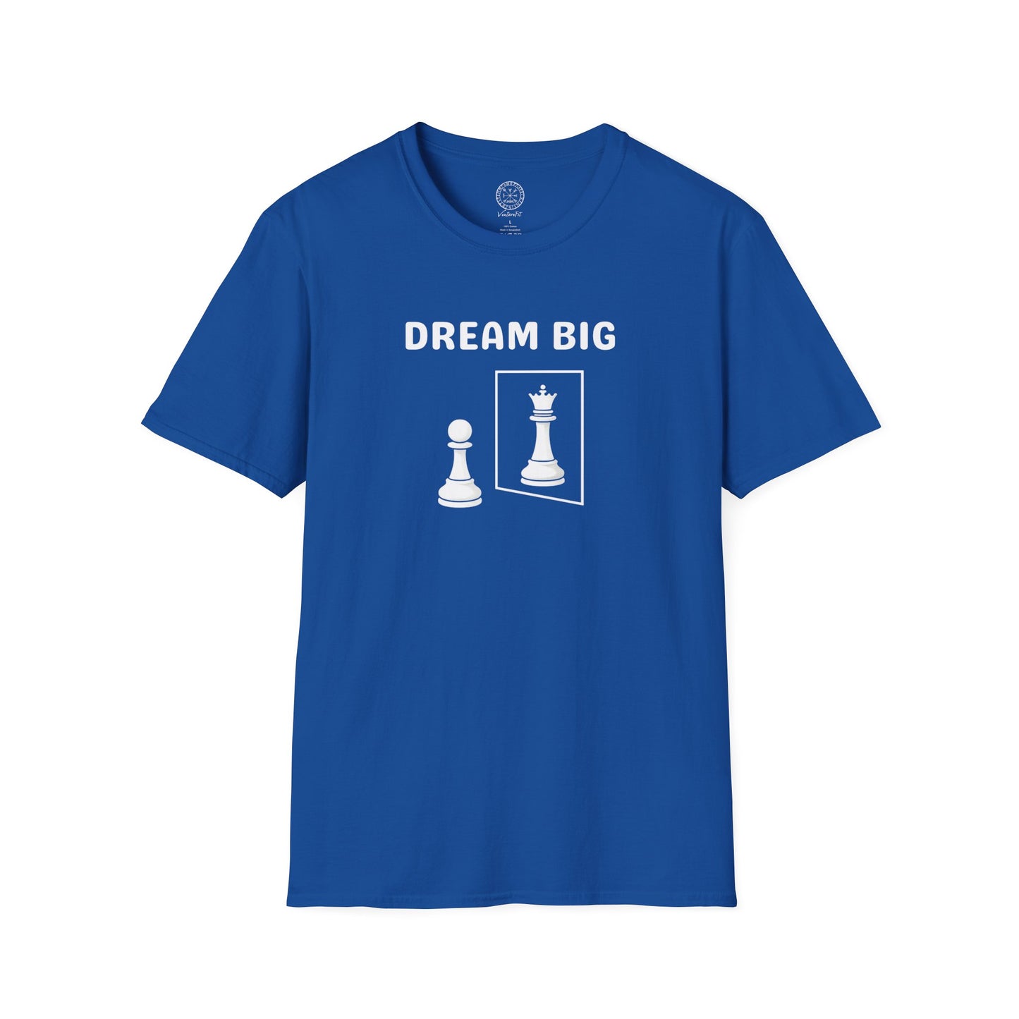 Dream Big Chess T-Shirt — Pawn to Queen Inspirational