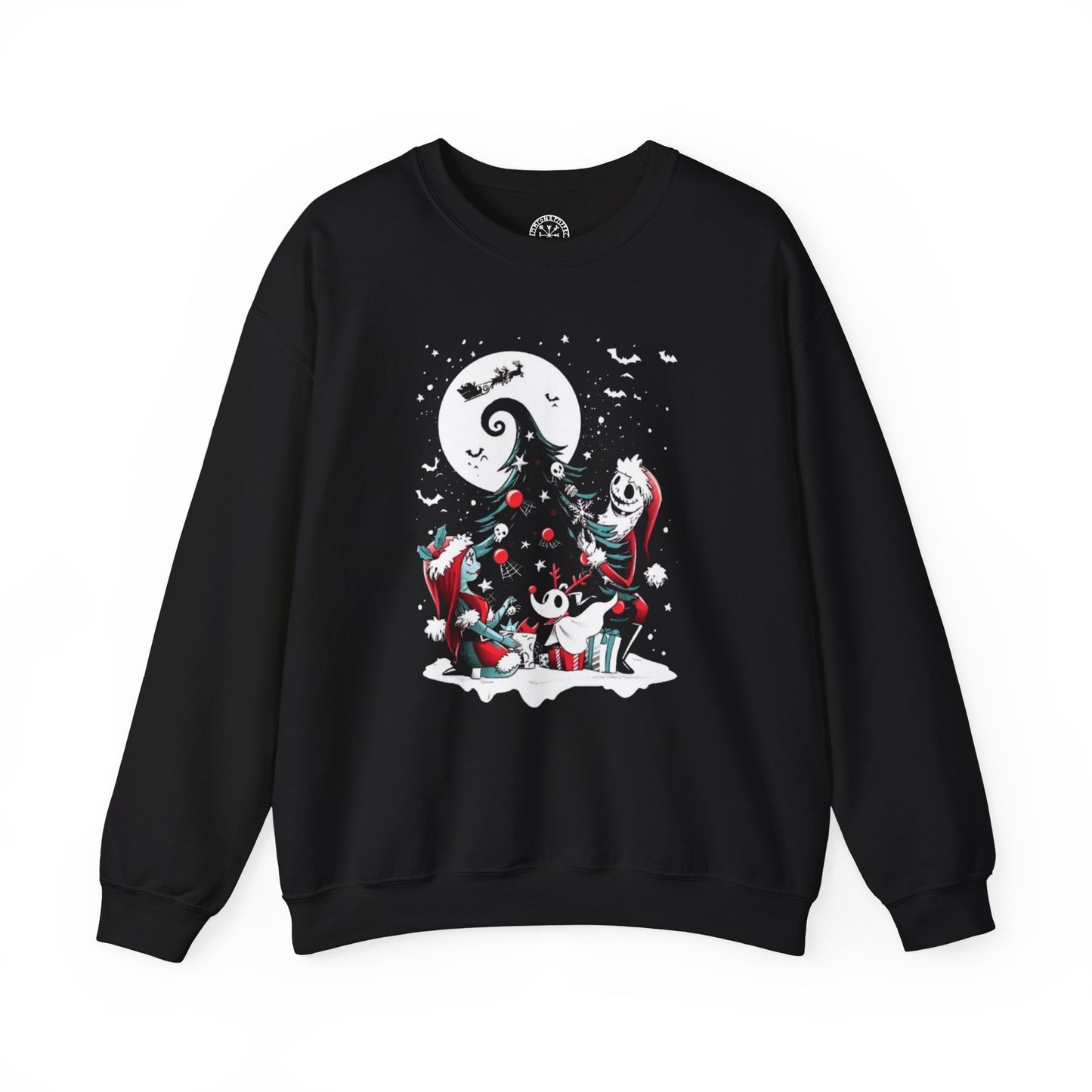 Halloween on Christmas Sweatshirt