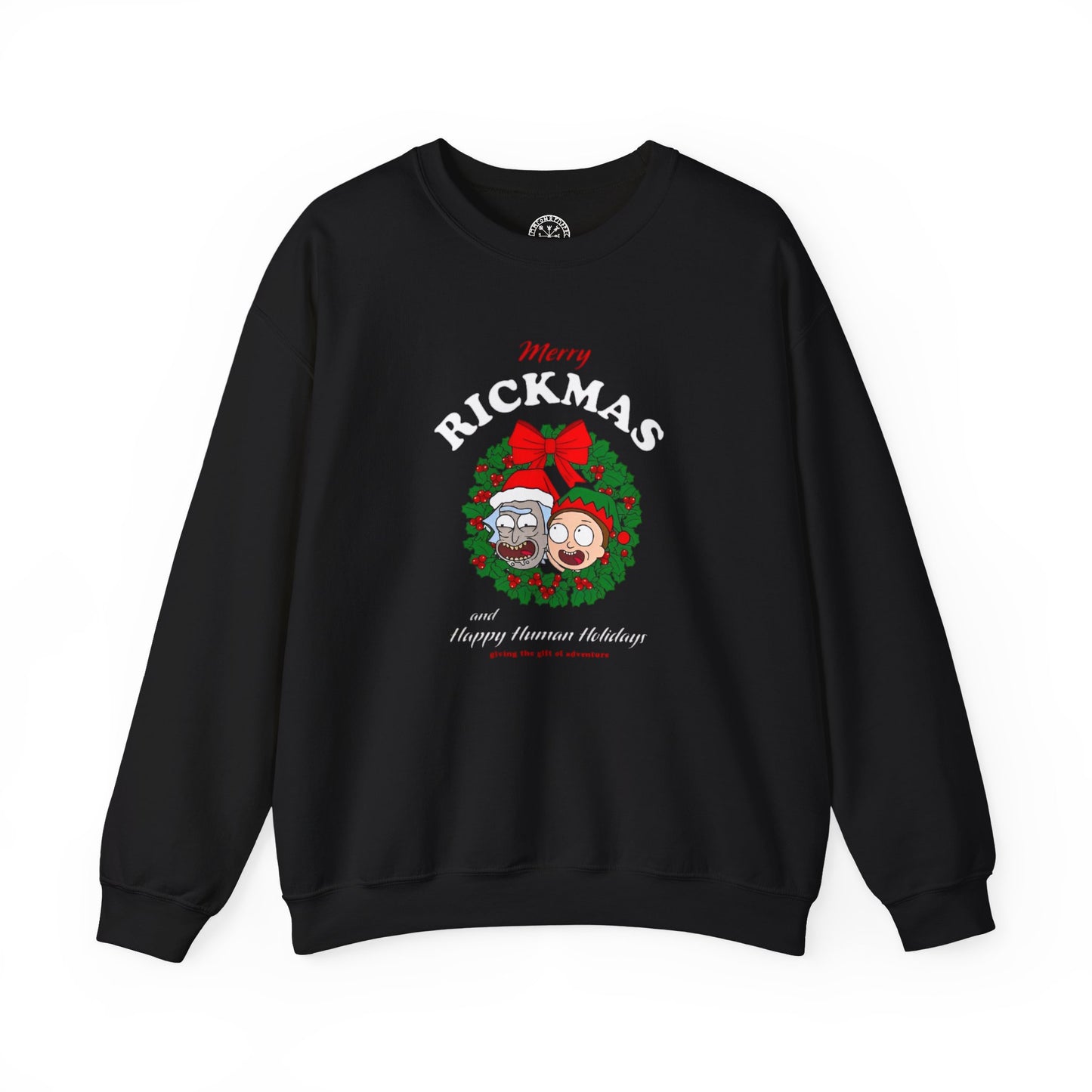 Merry Rickmas and Happy Human Holidays Sweater