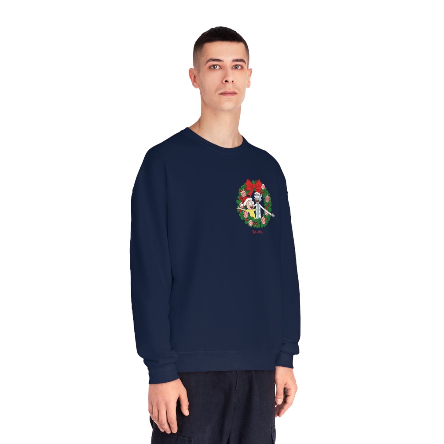 Merry Rickmas Wreath Sweater