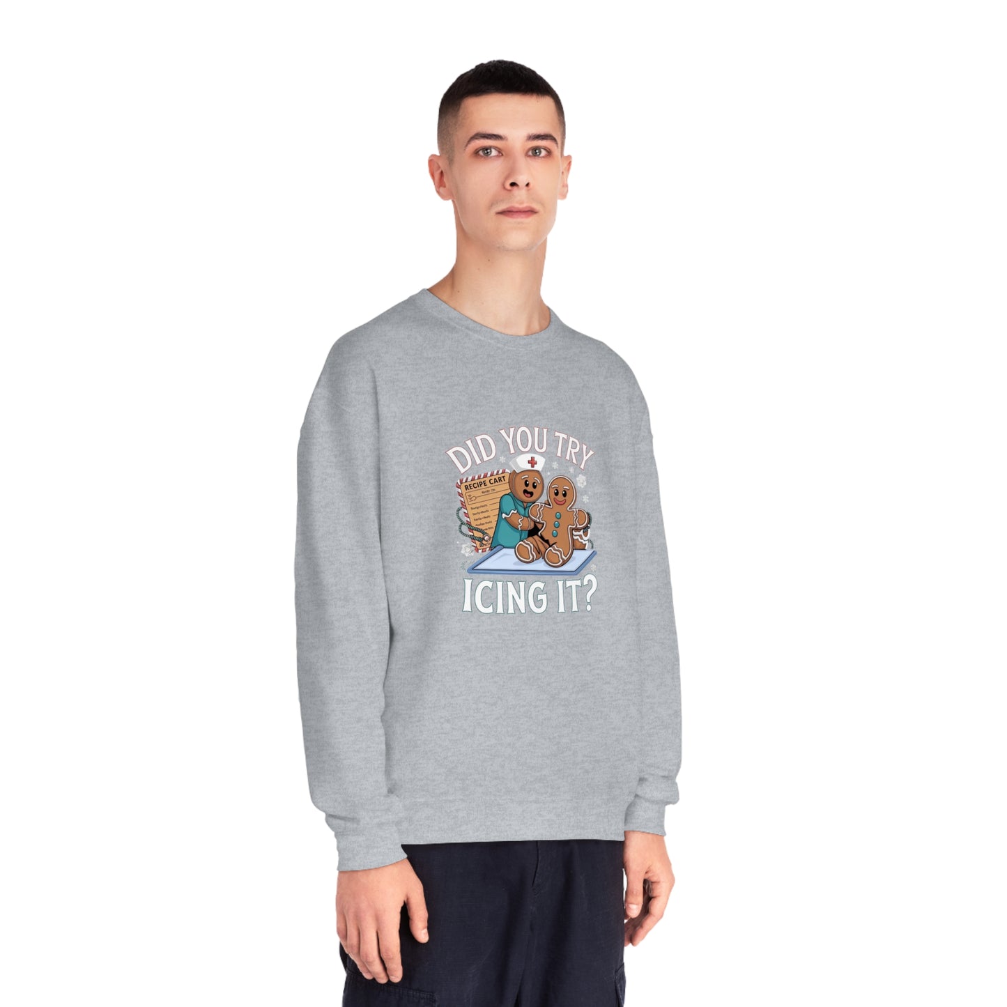 Gingerbread Cookie T-Shirt - Did You Try Icing It? Unisex Sweater