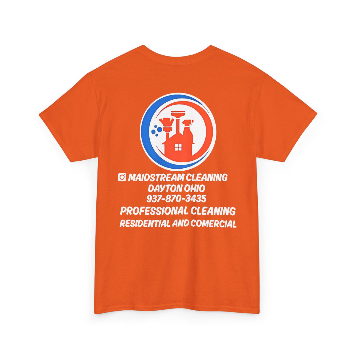 MaidStream Cleaning Branded Work Shirt