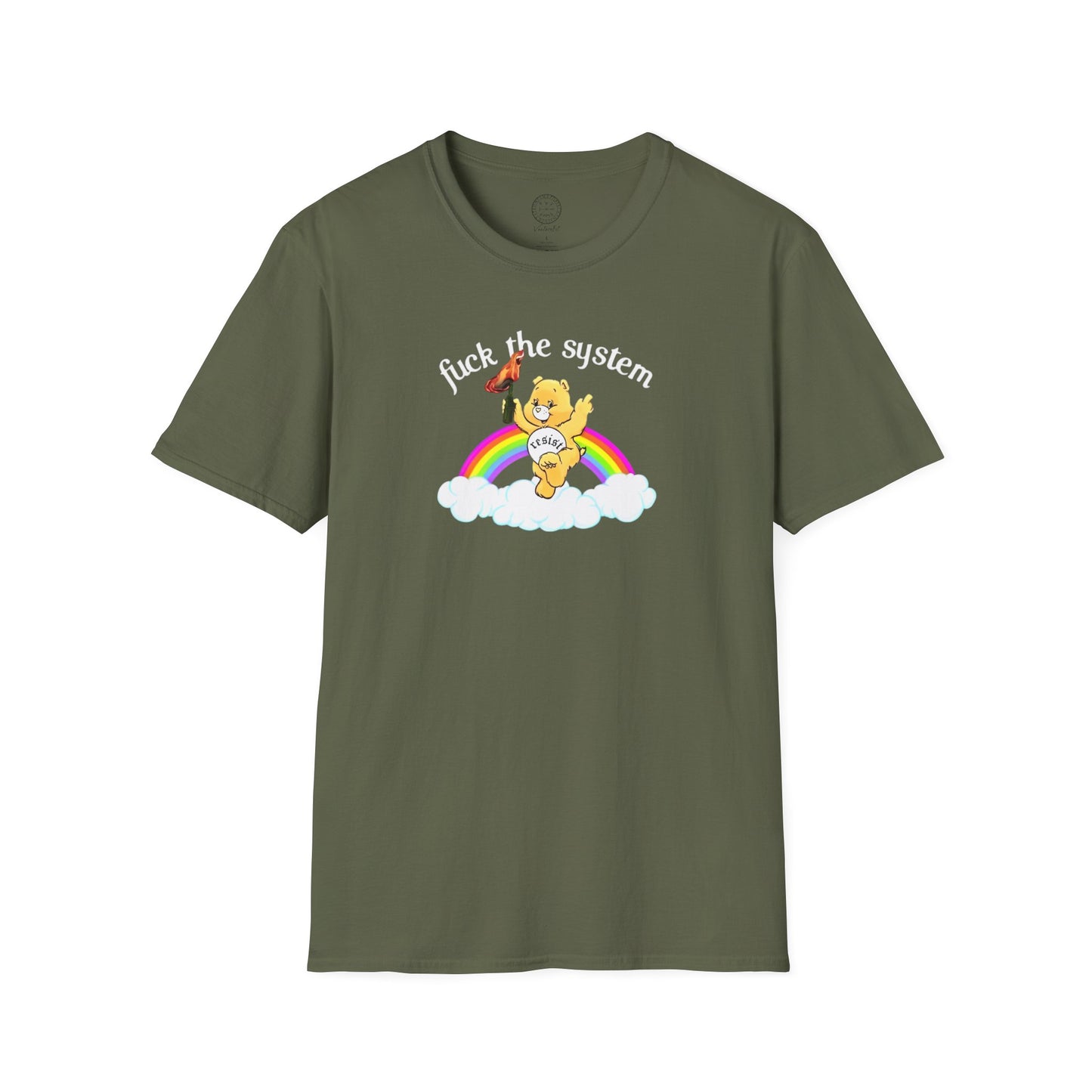 Resist Care Bear T Shirt