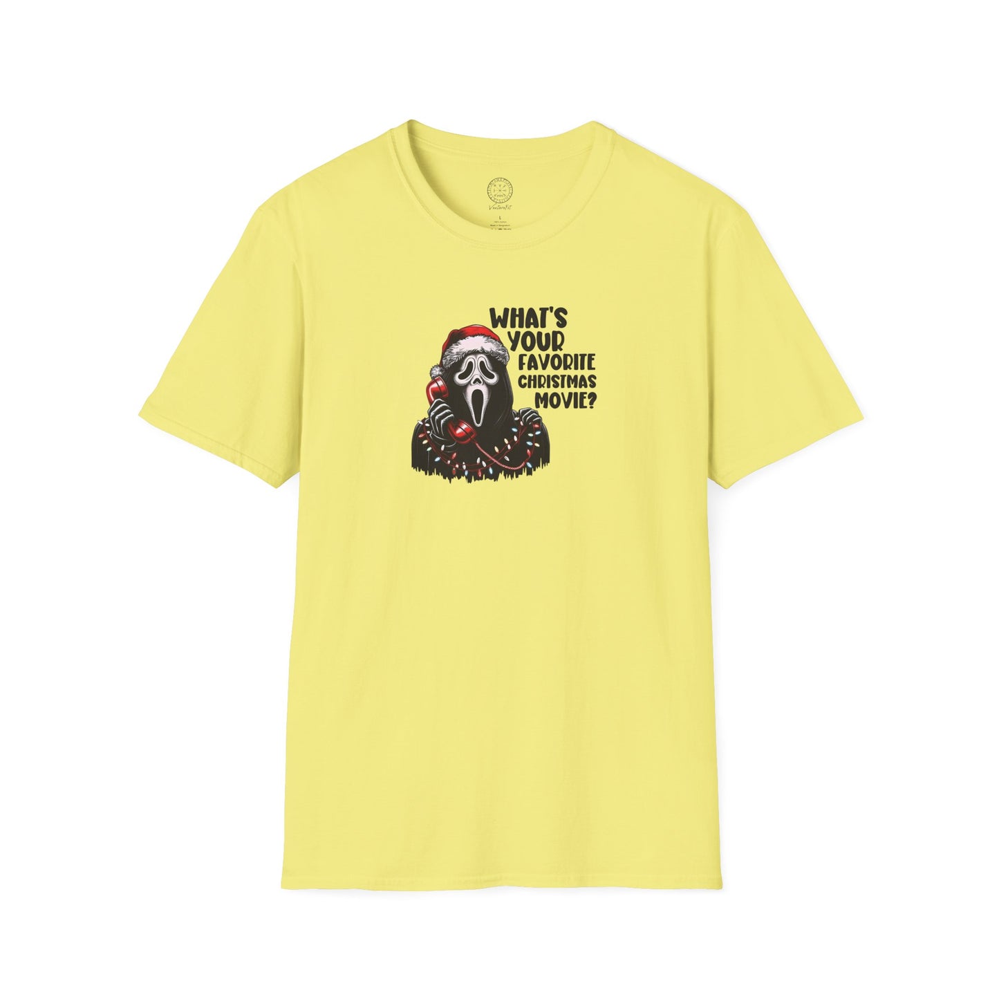What’s Your Favorite Christmas Movie? Scream T Shirt