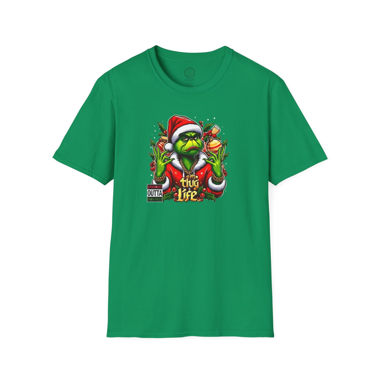 Gangsta Grinch Christmas T-Shirt