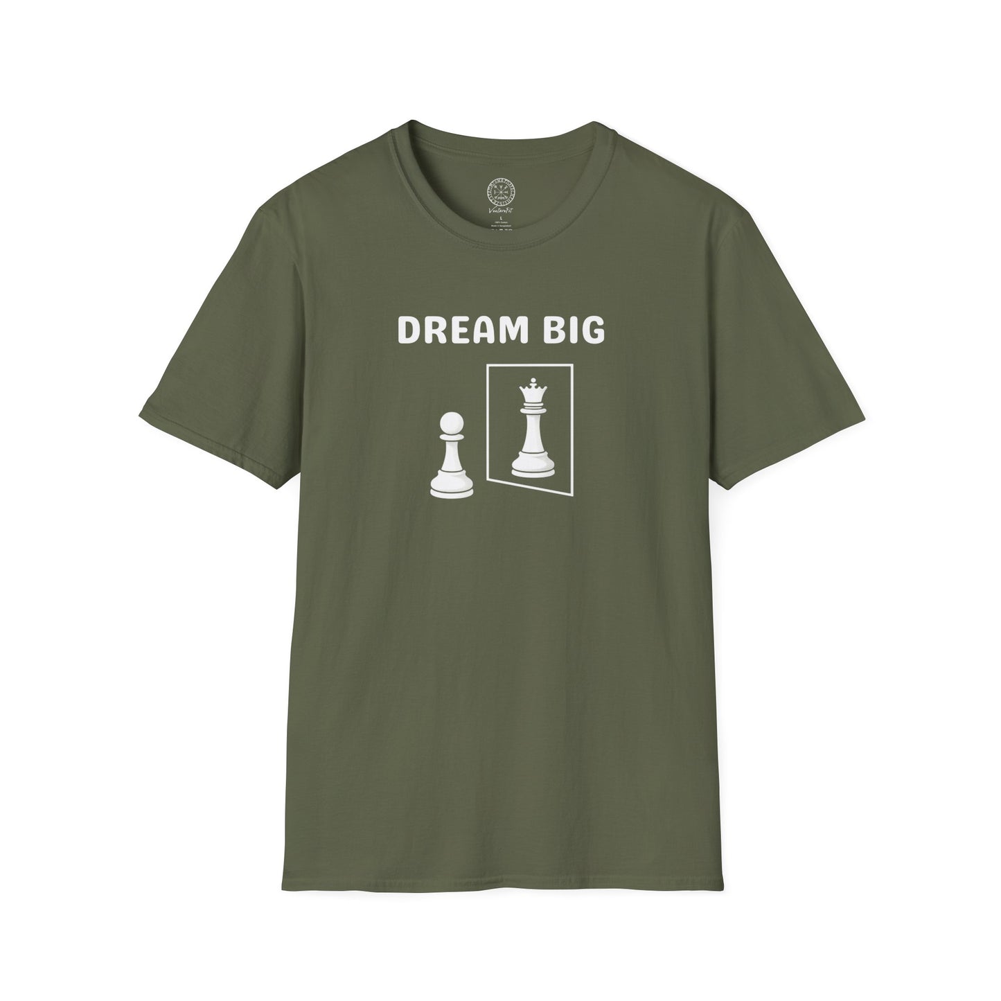 Dream Big Chess T-Shirt — Pawn to Queen Inspirational