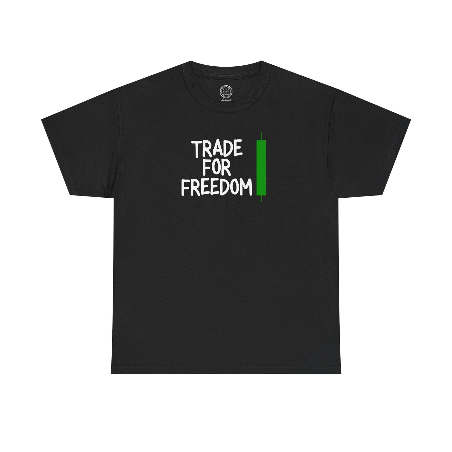 Trade for Freedom Tee — Stock Market Trading Candlestick Shirt