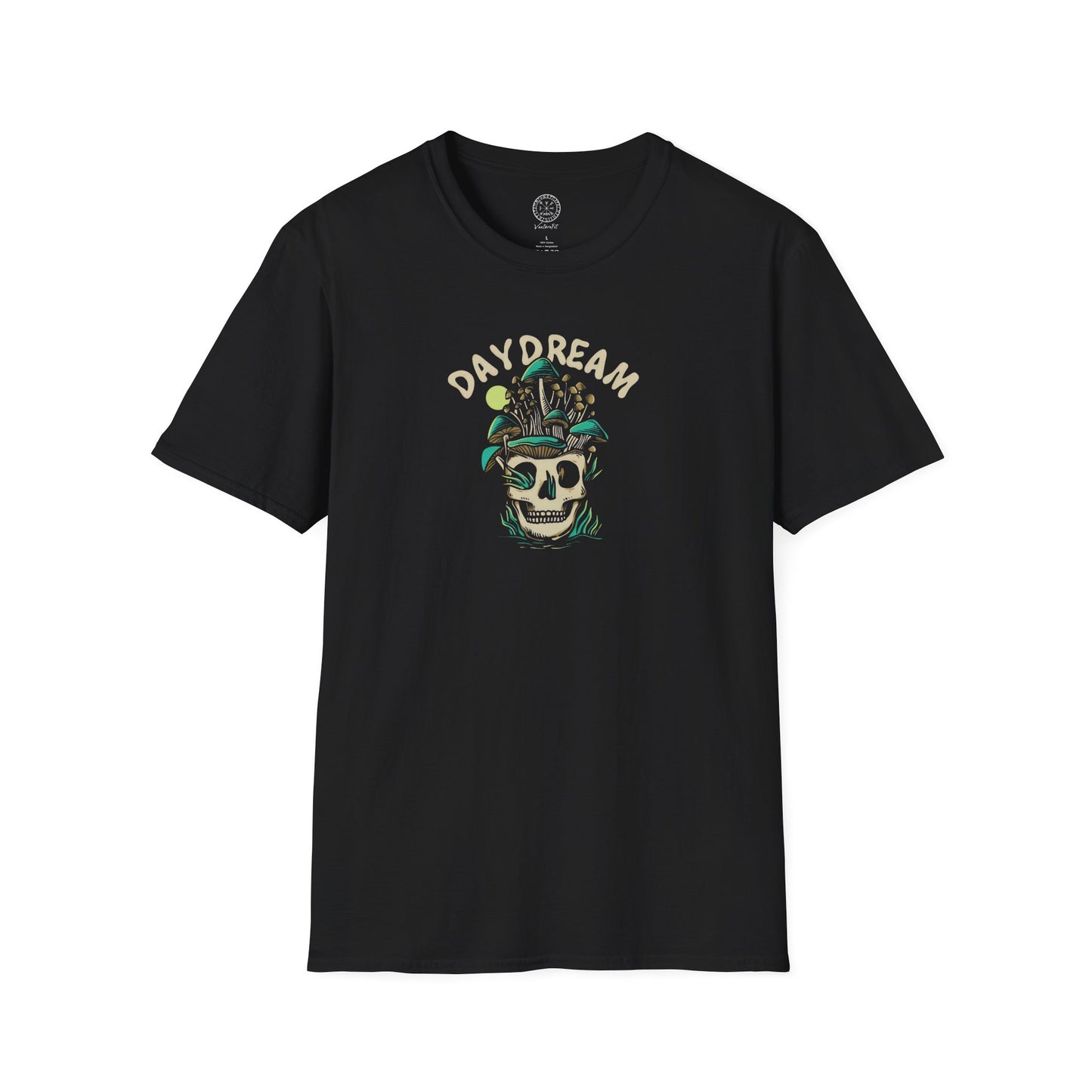 Daydreaming Mushroom Skull T Shirt