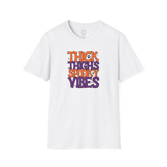 Thick Thighs Spooky Vibes T Shirt