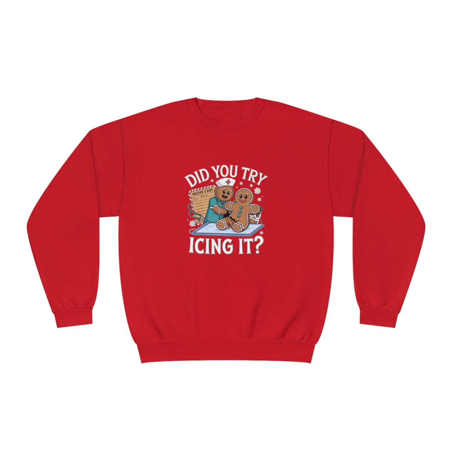Gingerbread Cookie T-Shirt - Did You Try Icing It? Unisex Sweater