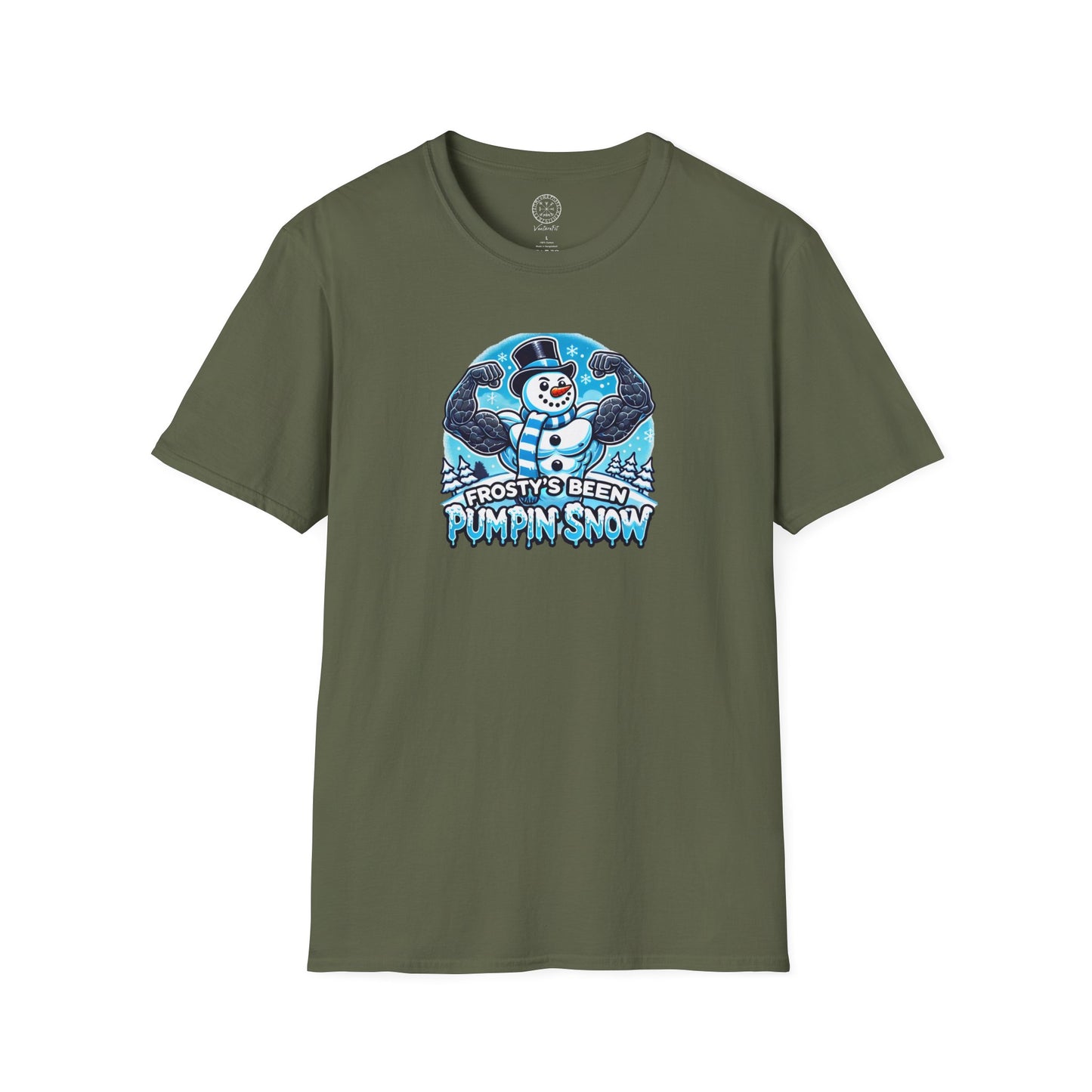 Frosty’s Been Pumpin’ Snow T Shirt