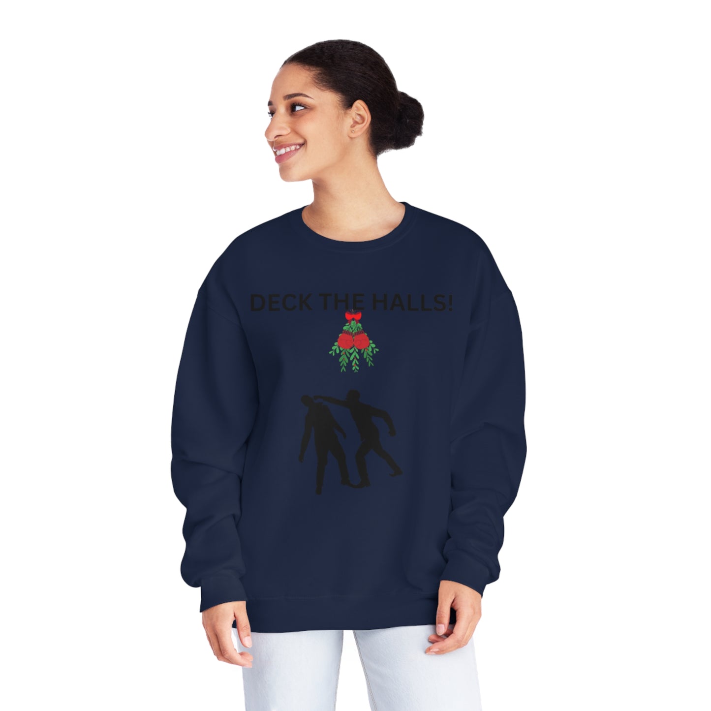 Deck the Halls Mistlefoe Holiday Sweater