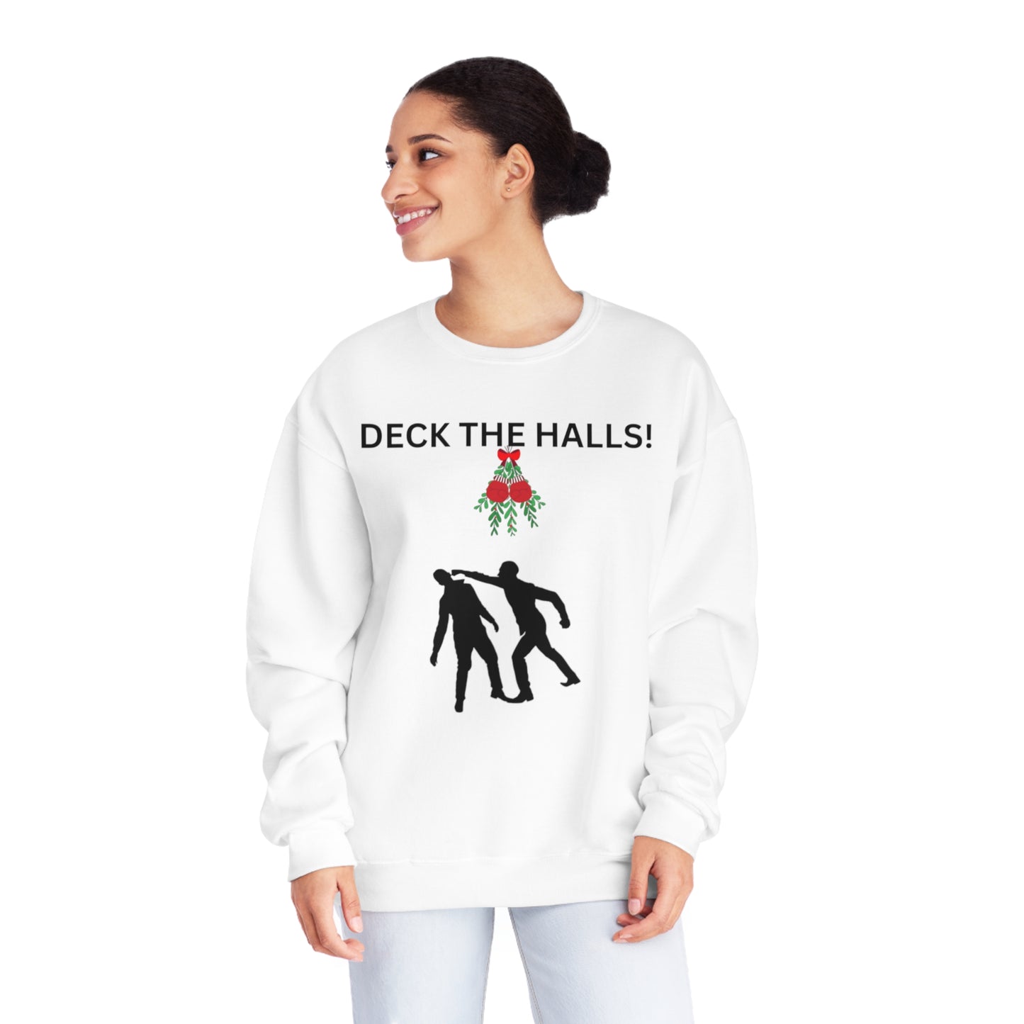 Deck the Halls Mistlefoe Holiday Sweater