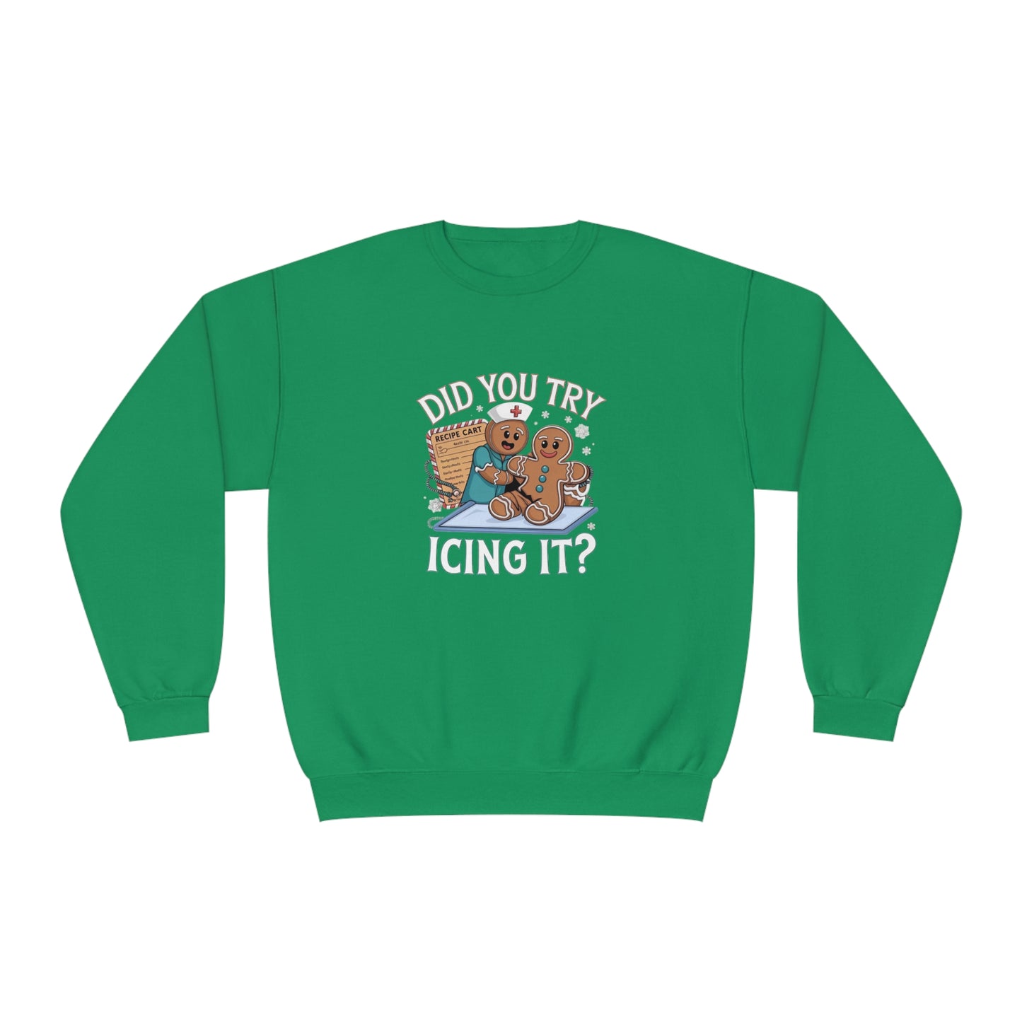 Gingerbread Cookie T-Shirt - Did You Try Icing It? Unisex Sweater