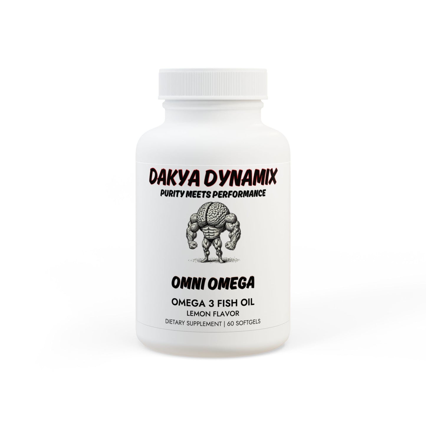 OmniOmega Omega 3 Fish Oil Supplement