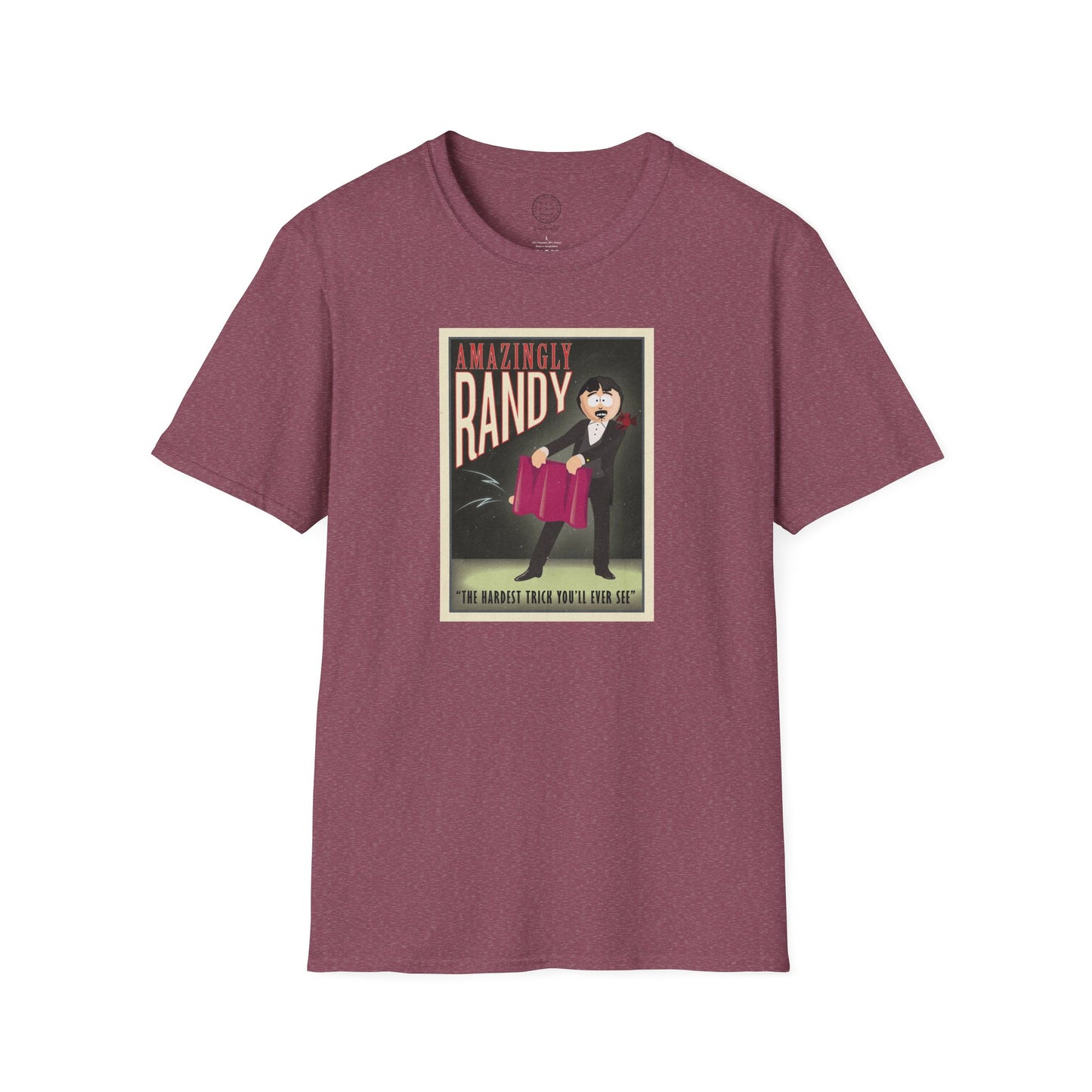 The Amazingly Randy Poster Softstyle T-shirt