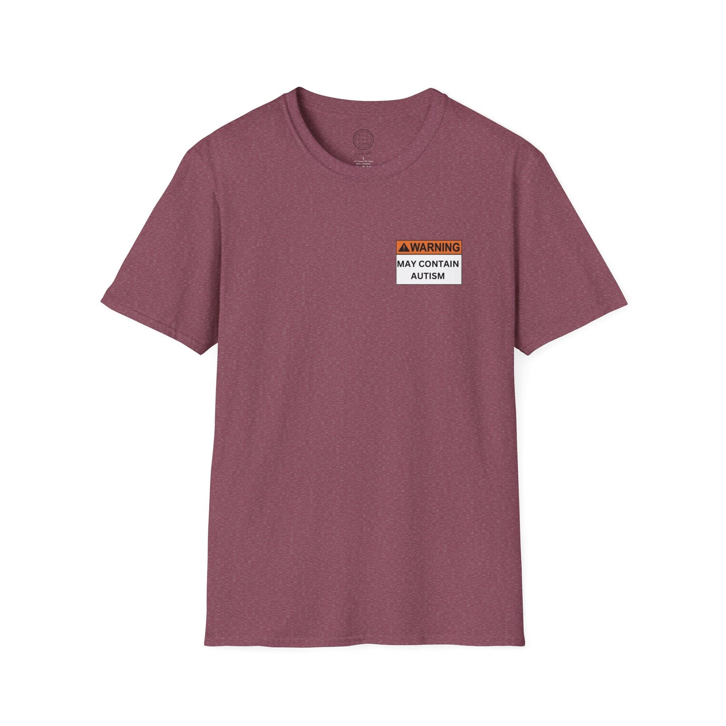 Warning May Contain Autism Softstyle T-Shirt