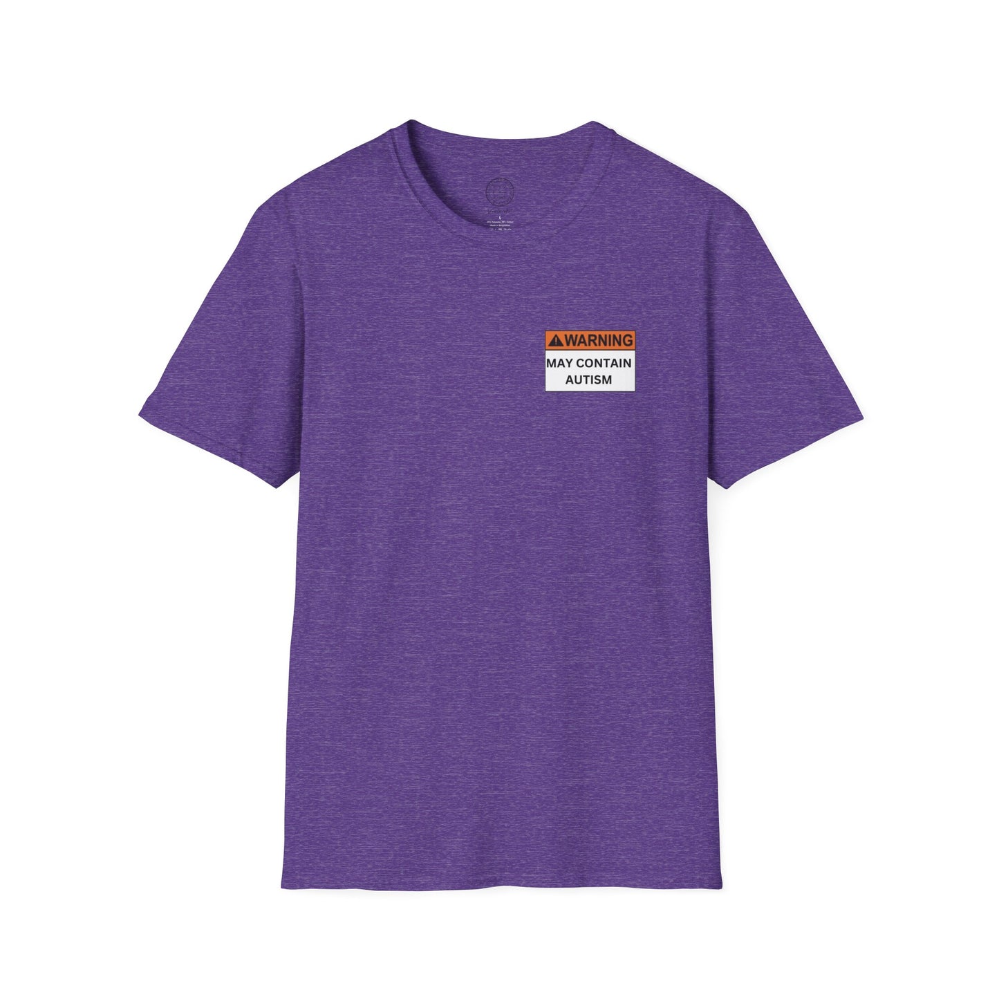 Warning May Contain Autism Softstyle T-Shirt