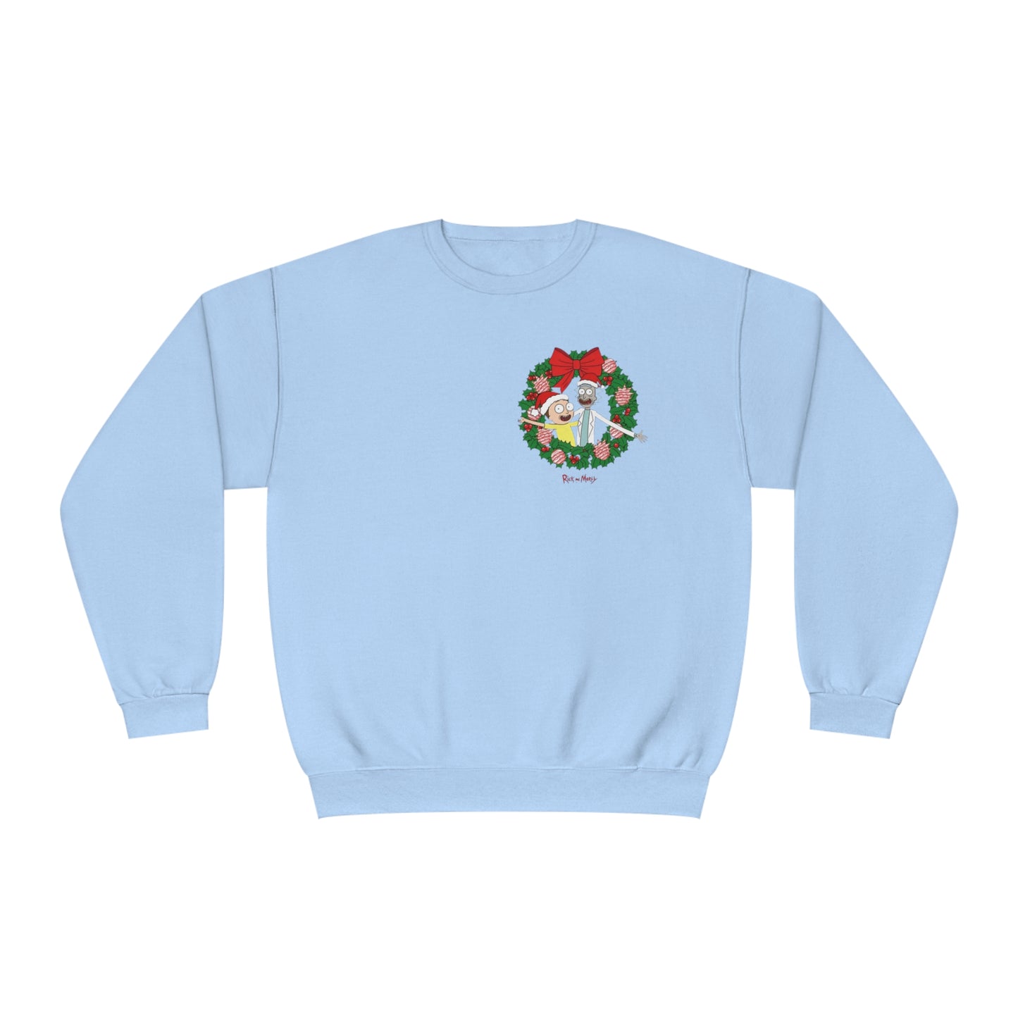Merry Rickmas Wreath Sweater