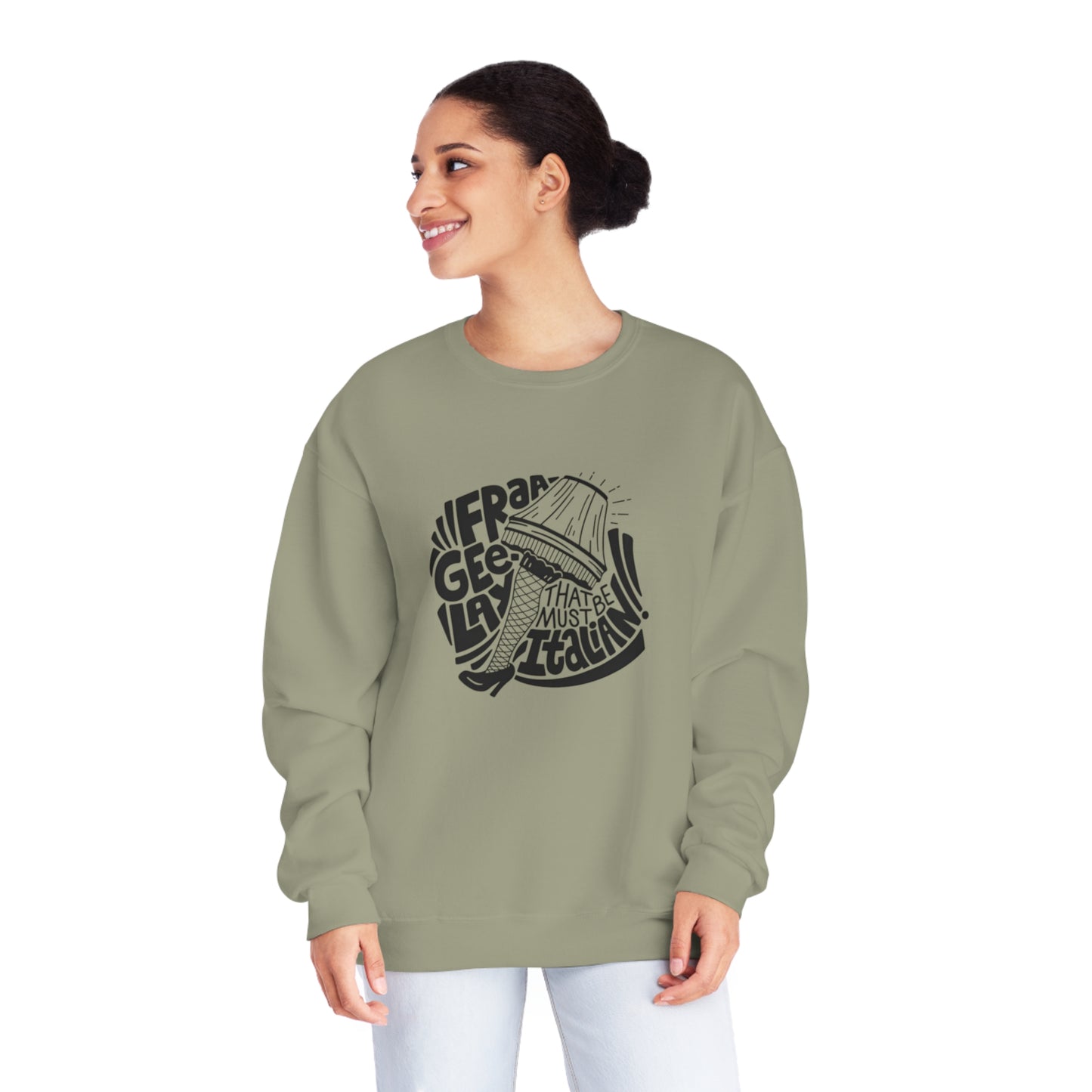 Fraageelay… Must Be Italian! Christmas Story Sweater
