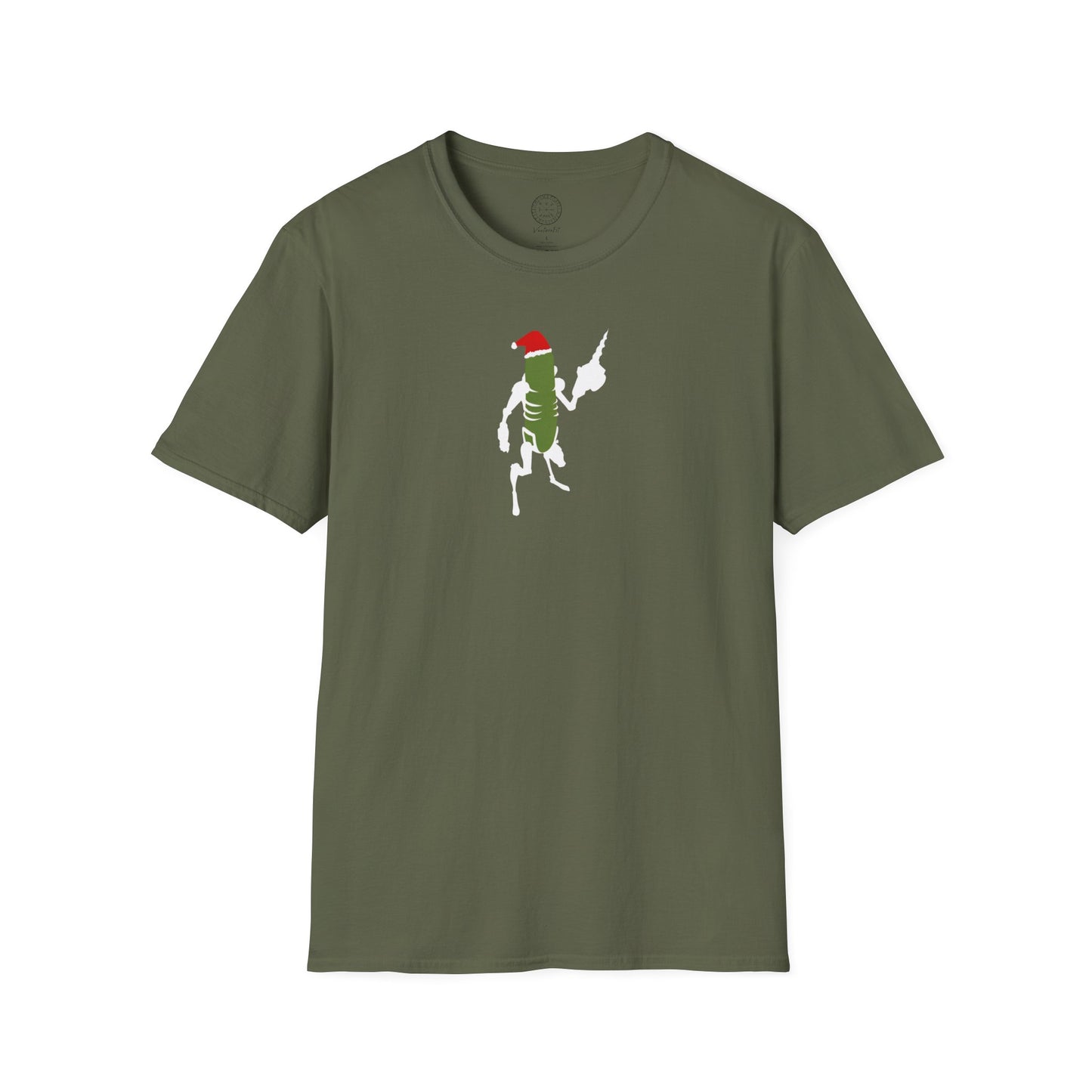 Santa Pickle Rick Christmas T-Shirt