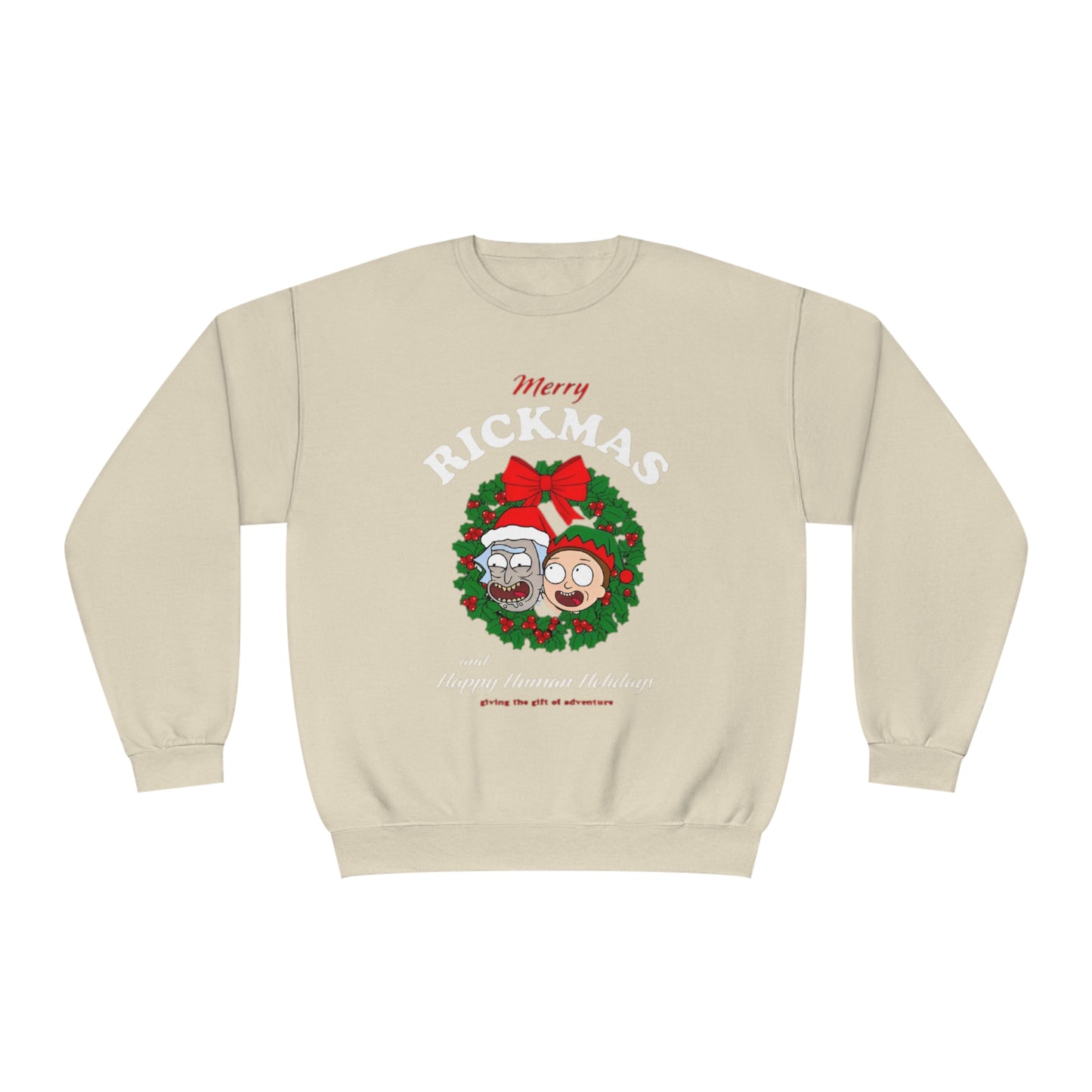 Merry Rickmas and Happy Human Holidays Sweater