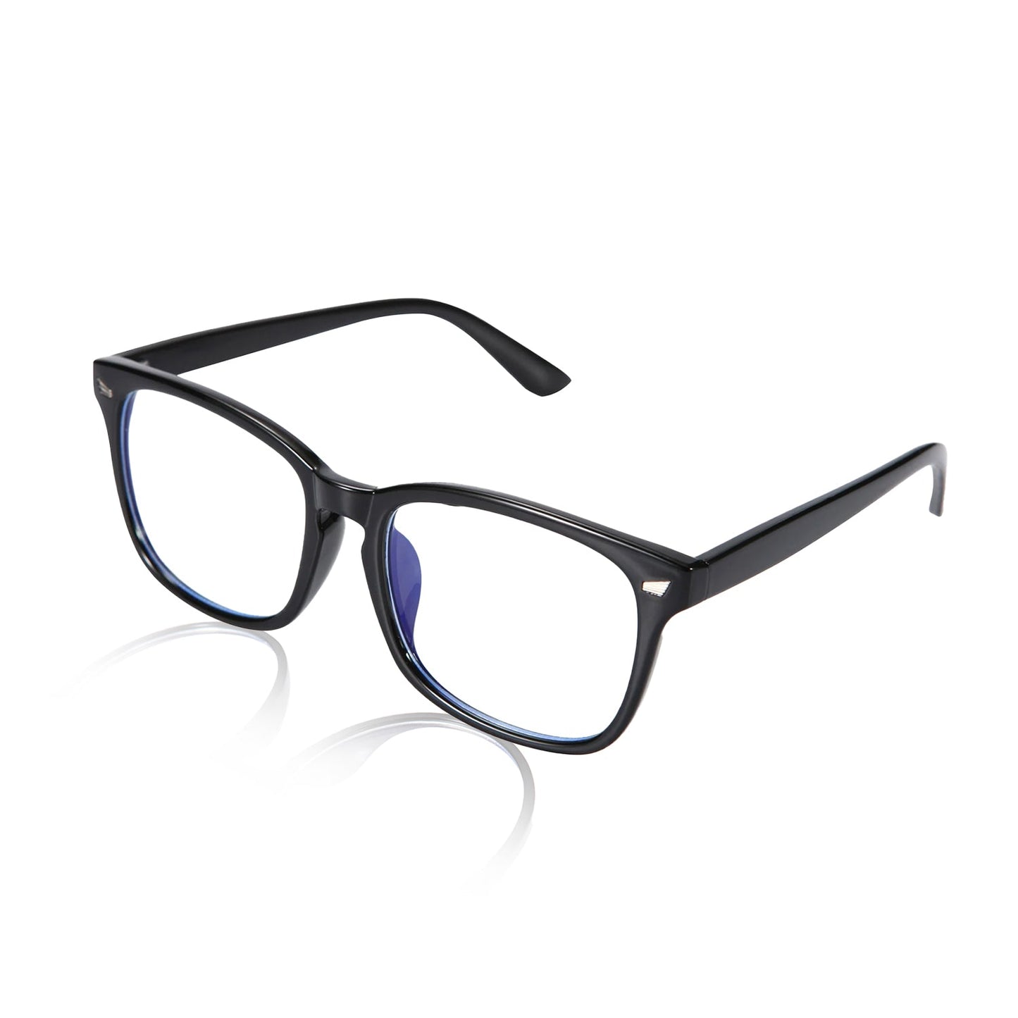 Daytime Wayfarer Blue Light Reading Glasses - Black 3.0x
